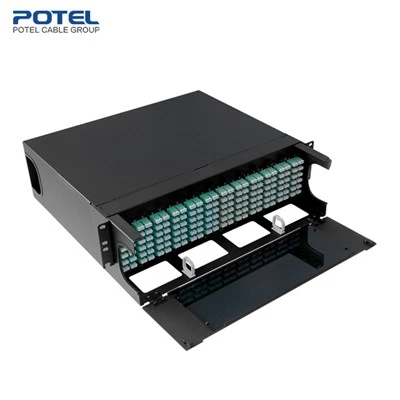3U Cutie de distribuție a fibrelor pre-terminate/splice
